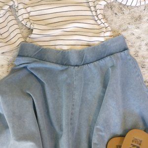 TopShop Fit and Flare mini skirt